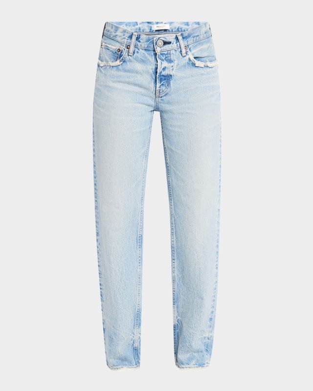 Wildwood Straight Low-Rise Jeans